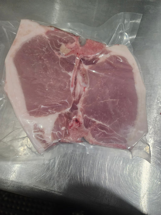 Thick cut pork chops