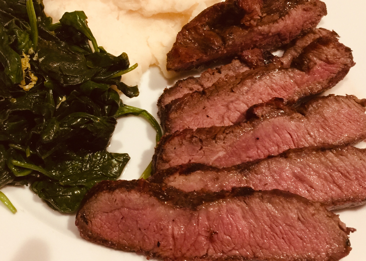 flat iron steak